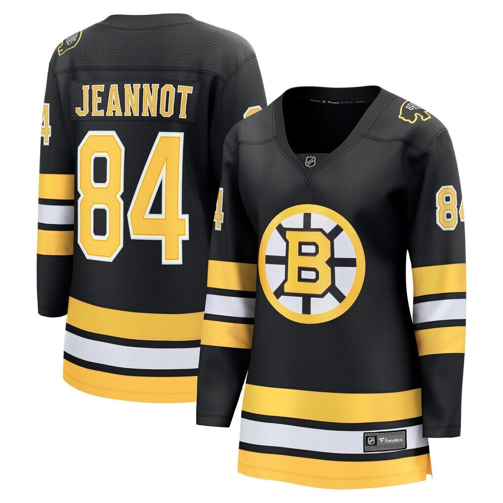 Tanner Jeannot Boston Bruins Fashion7 Women's Home Breakaway Player Jersey