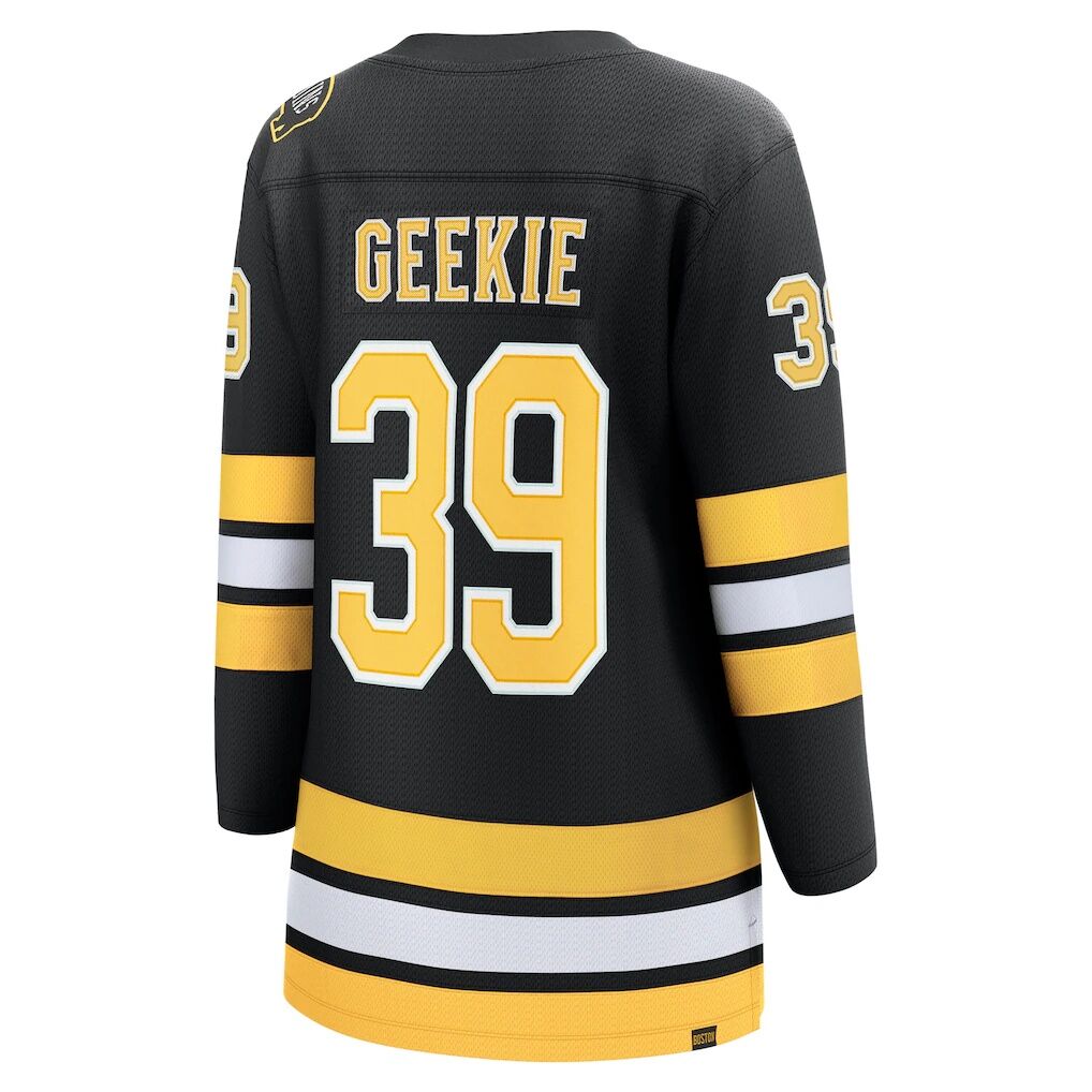 Morgan Geekie Boston Bruins Fashion7 Women's Home Breakaway Player Jersey