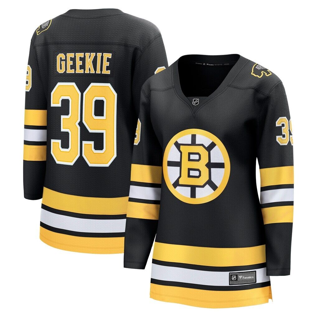 Morgan Geekie Boston Bruins Fashion7 Women's Home Breakaway Player Jersey