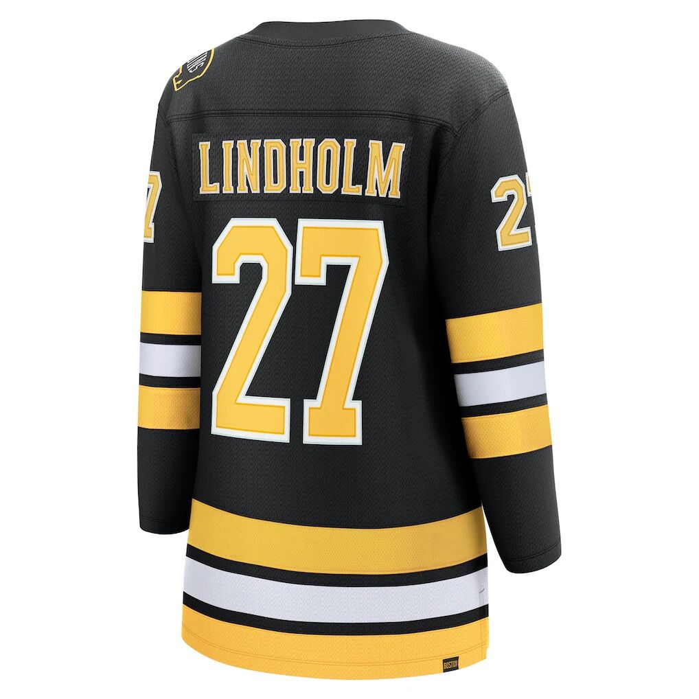 Hampus Lindholm Boston Bruins Fashion7 Women's Home Breakaway Player Jersey