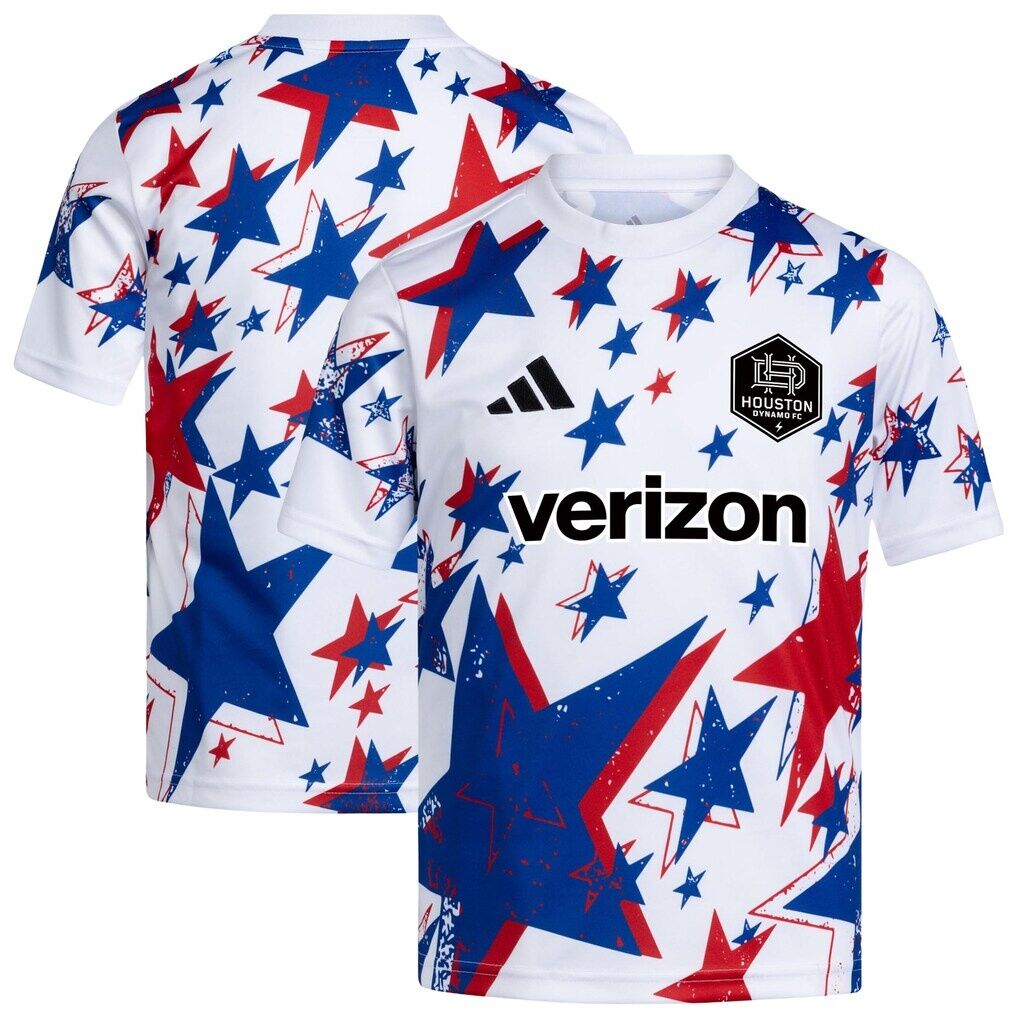 Houston Dynamo FC adidas Youth 2026 Americana Pre-Match Jersey