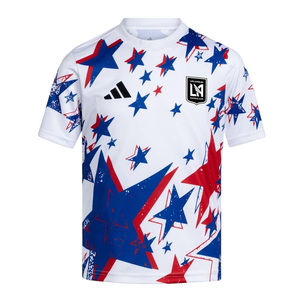 LAFC adidas Youth 2026 Americana Pre-Match Jersey