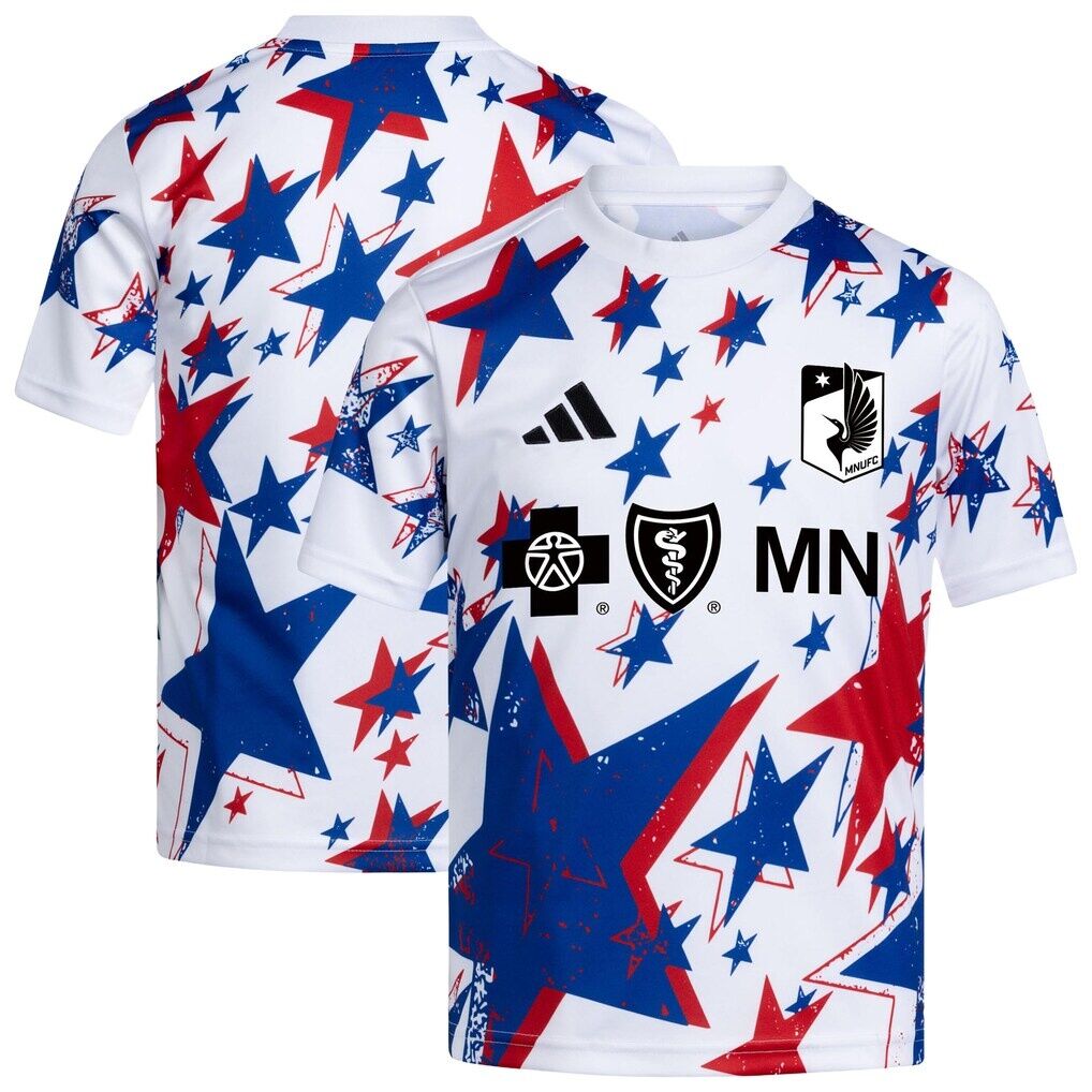 Minnesota United FC adidas Youth 2026 Americana Pre-Match Jersey