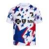 Minnesota United FC adidas Youth 2026 Americana Pre-Match Jersey - White - Side View
