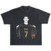 Son Heung-Min LAFC Peace Collective Unisex Vintage Heavyweight T-Shirt - Black - Front View