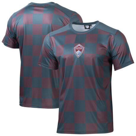 Colorado Rapids Sport Design Sweden Sublimated Crest T-Shirt - Blue - Front View