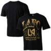 LAFC Sport Design Sweden Old School Graphic Relaxed T-Shirt - Black - Front View