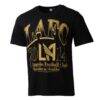 LAFC Sport Design Sweden Old School Graphic Relaxed T-Shirt - Black - Side View