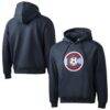 Colorado Rapids Sport Design Sweden Stadium Pattern Hoodie - Navy - Front View