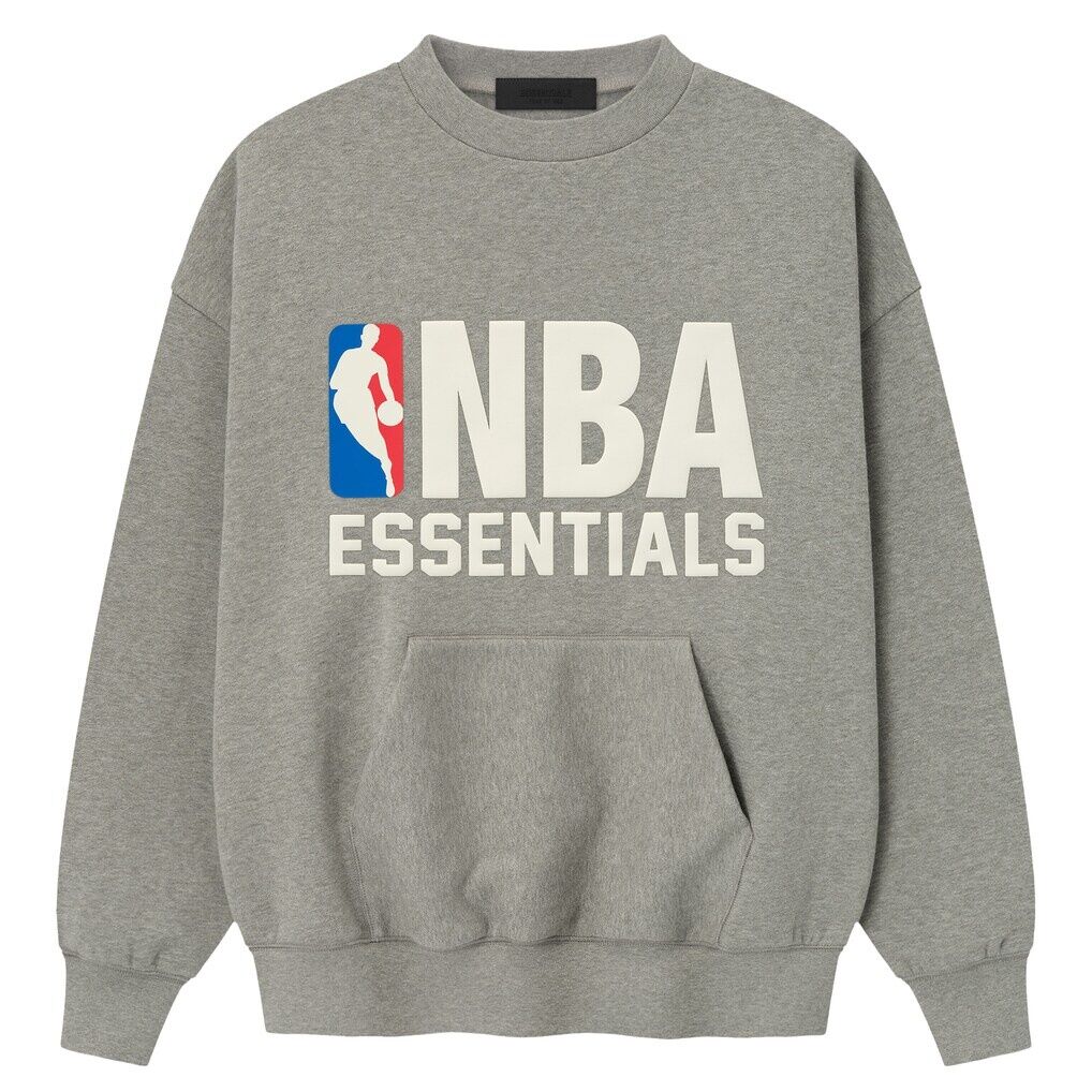 Fear of God x NBA Unisex Sport Sweatshirt - Heather Gray