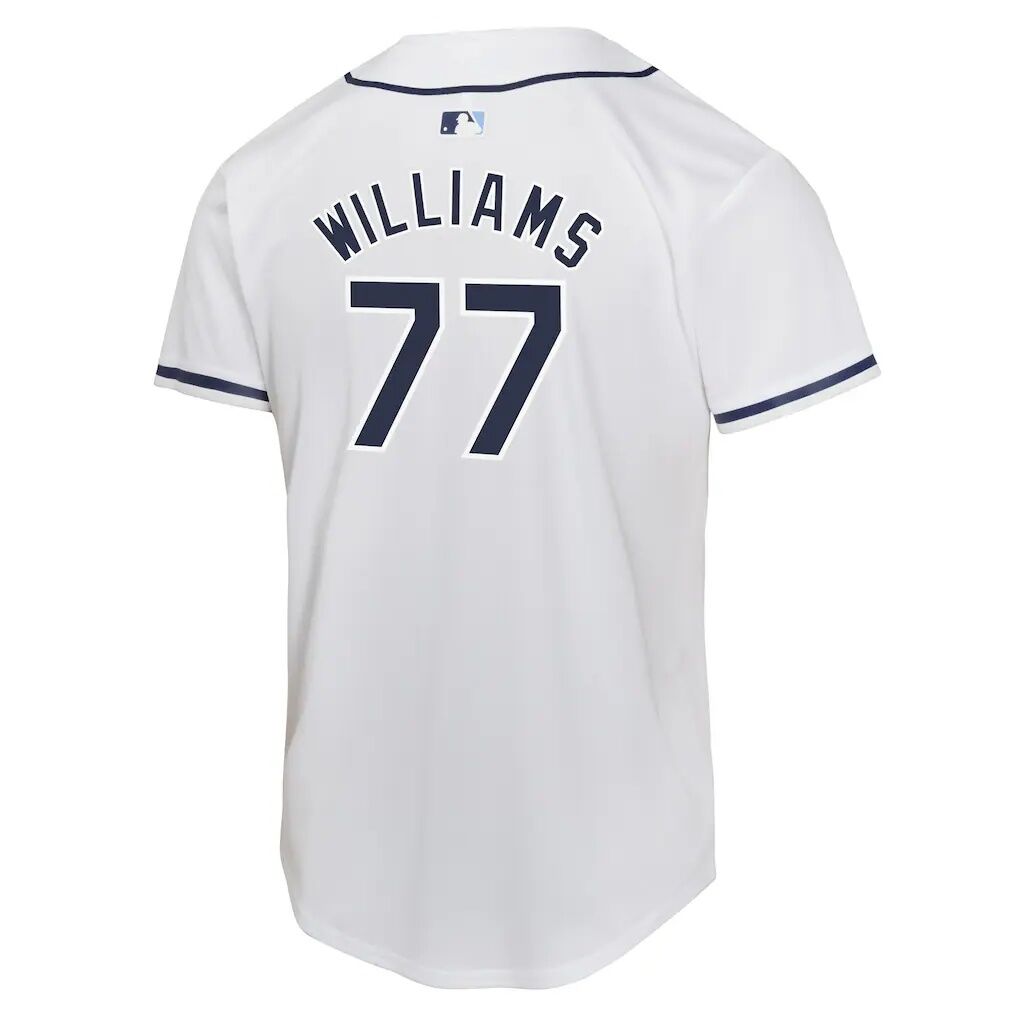 Carson Williams Tampa Bay Rays Nike Youth Home Player Game Jersey