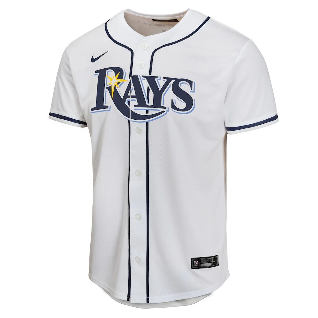 Carson Williams Tampa Bay Rays Nike Youth Home Player Game Jersey
