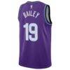 Ace Bailey Utah Jazz Nike Unisex Swingman Jersey - Purple - Detail View