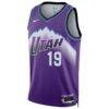 Ace Bailey Utah Jazz Nike Unisex Swingman Jersey - Purple - Side View