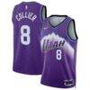 Isaiah Collier Utah Jazz Nike Unisex Swingman Jersey - Purple - Front View