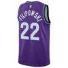 Kyle Filipowski Utah Jazz Nike Unisex Swingman Jersey - Purple - Detail View