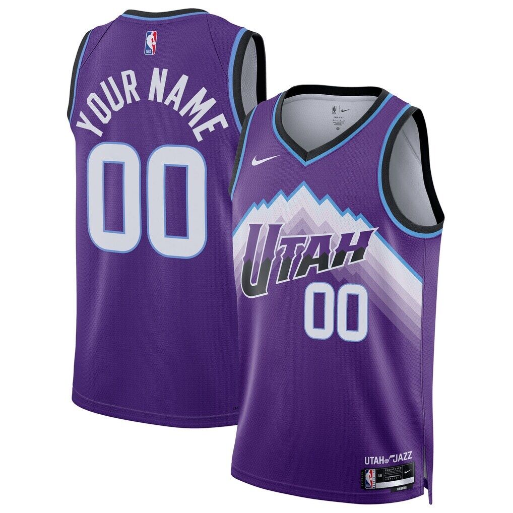 Utah Jazz Nike Unisex Swingman Custom Jersey - Icon Edition