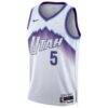 Cody Williams Utah Jazz Nike Unisex Swingman Jersey - White - Side View