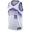 Ace Bailey Utah Jazz Nike Unisex Swingman Jersey - White - Side View