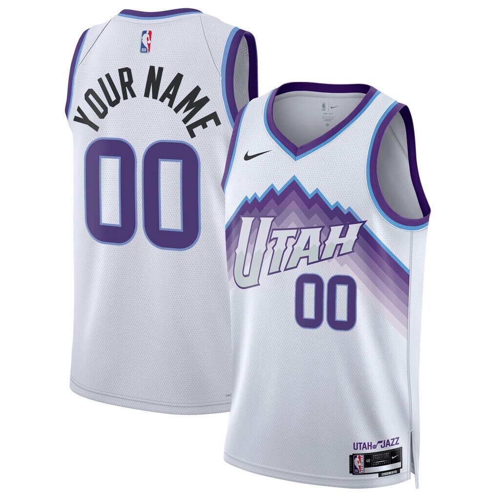 Utah Jazz Nike Unisex Swingman Custom Jersey - Association Edition