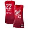 Caitlin Clark Indiana Fever Nike Unisex Victory Jersey - Red - Front View