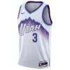 Keyonte George Utah Jazz Nike Unisex Swingman Jersey - White - Side View