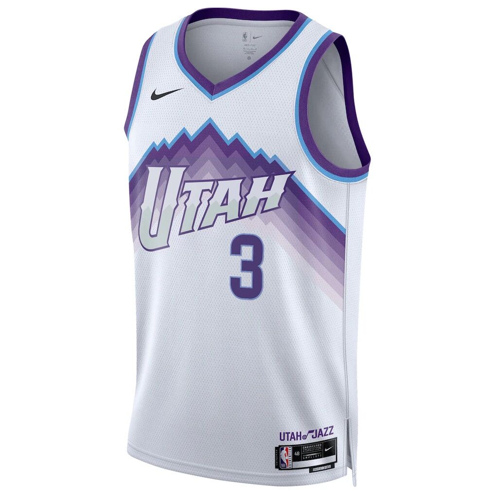 Keyonte George Utah Jazz Nike Unisex Swingman Jersey - Association Edition