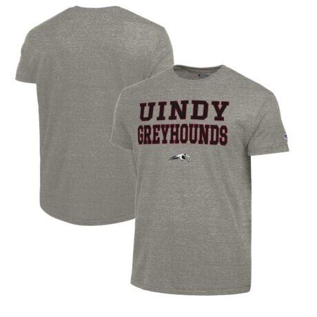 Indianapolis Greyhounds Champion Ultimate Tri-Blend T-Shirt - Gray - Front View