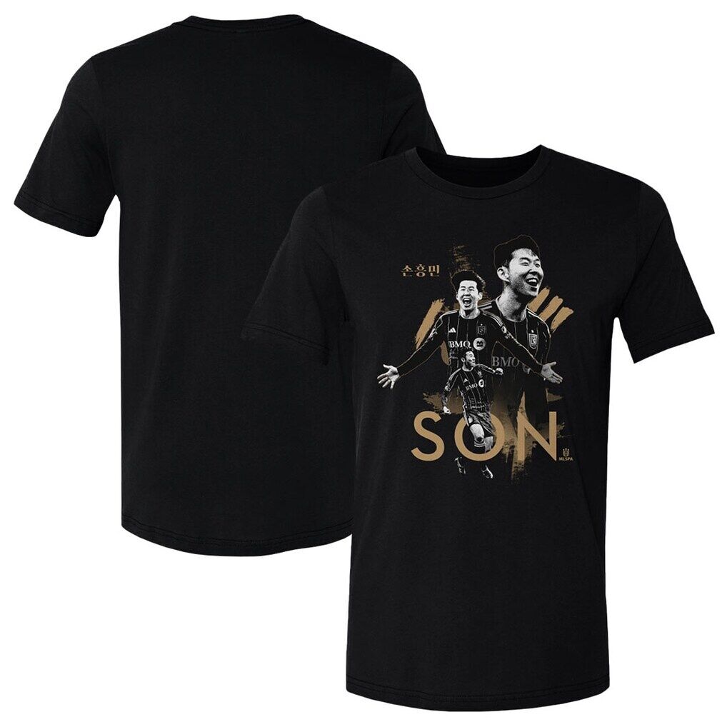 Son Heung-Min LAFC 500 Level Youth Player Trio Graphic T-Shirt