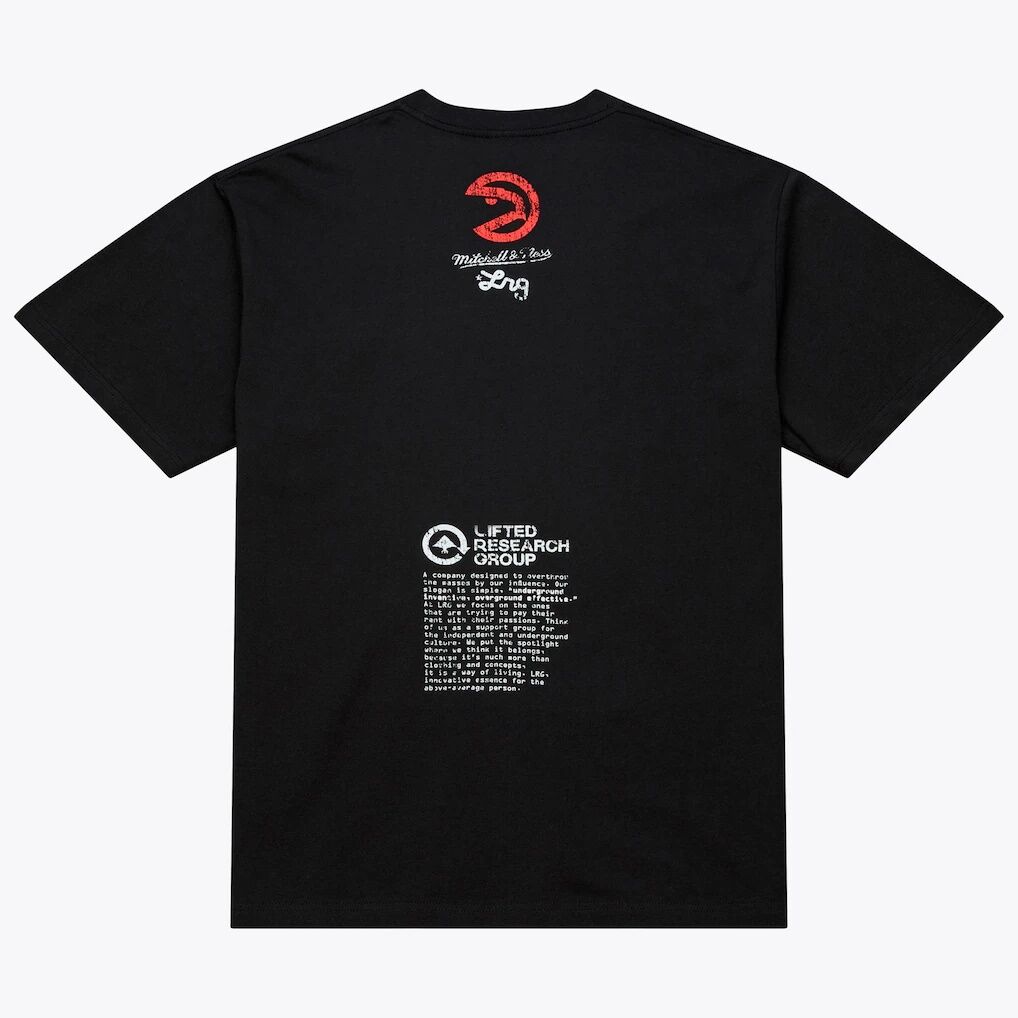 Atlanta Hawks Mitchell & Ness x LRG Wild Art T-Shirt