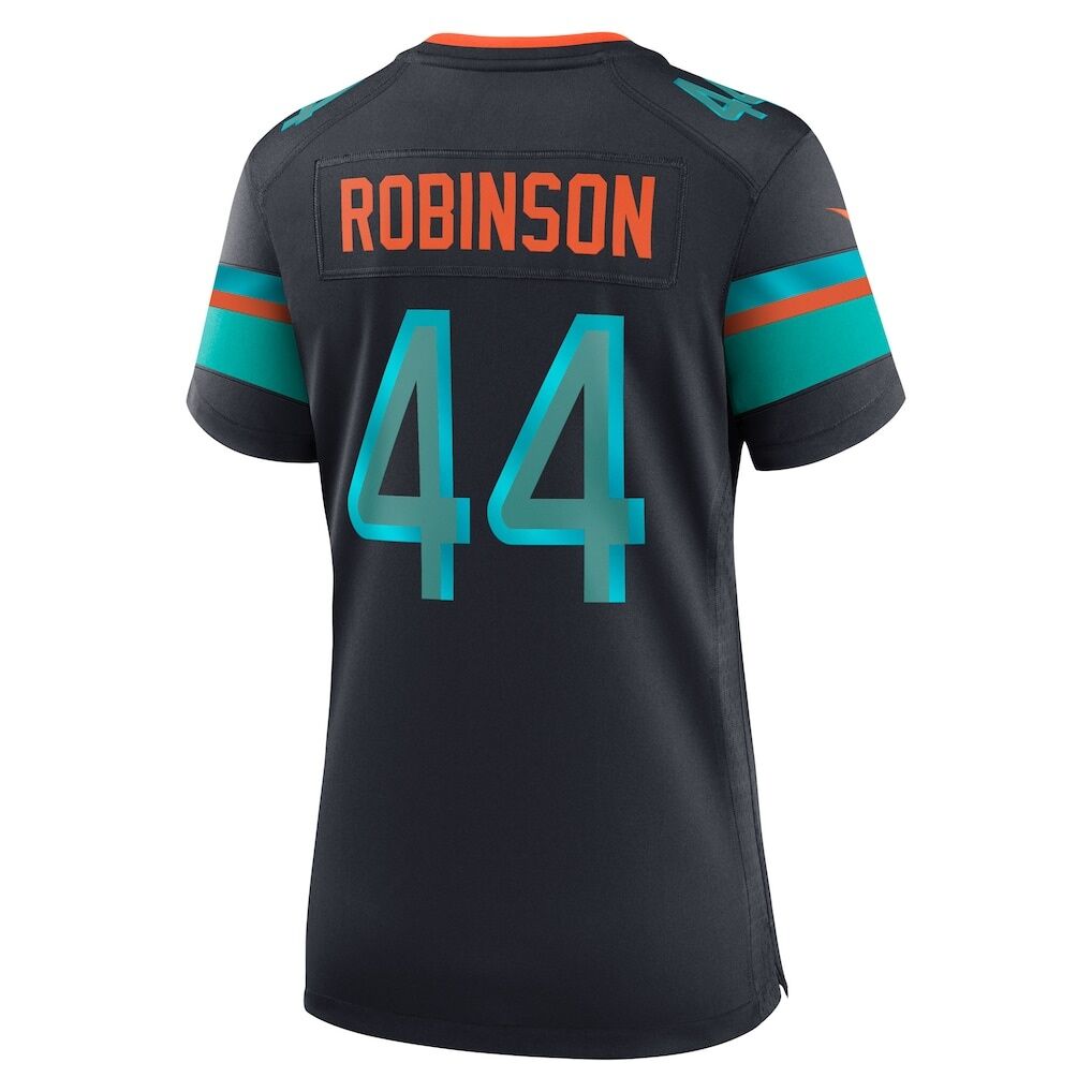 Chop Robinson Miami Dolphins Nike Women's 2025 Rivalries Collection Game Jersey - Pitch Blue
