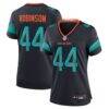 Chop Robinson Miami Dolphins Nike Women's 2025 Rivalries Collection Game Jersey - - Front View