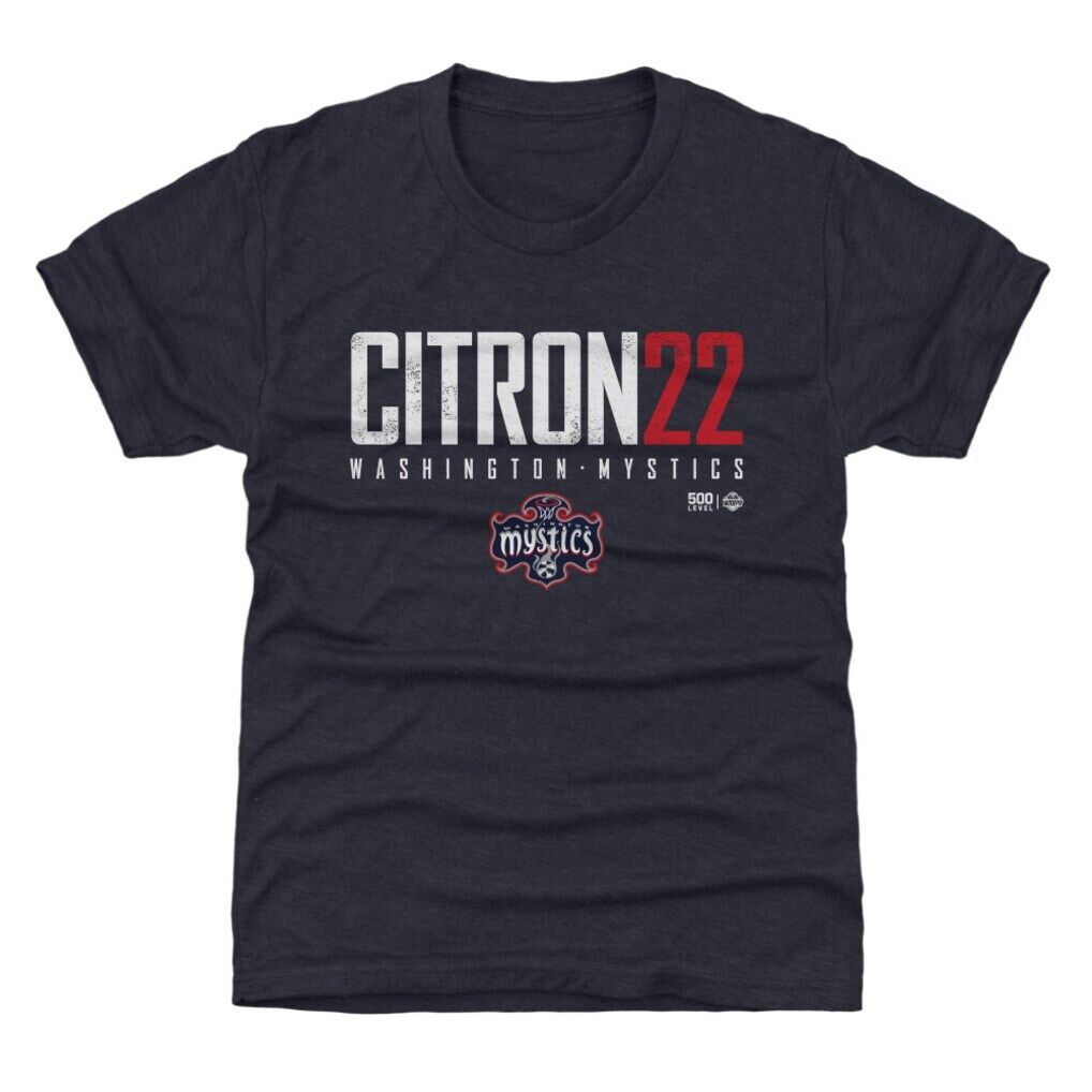 Sonia Citron Washington Mystics 500 Level Youth Elite T-Shirt