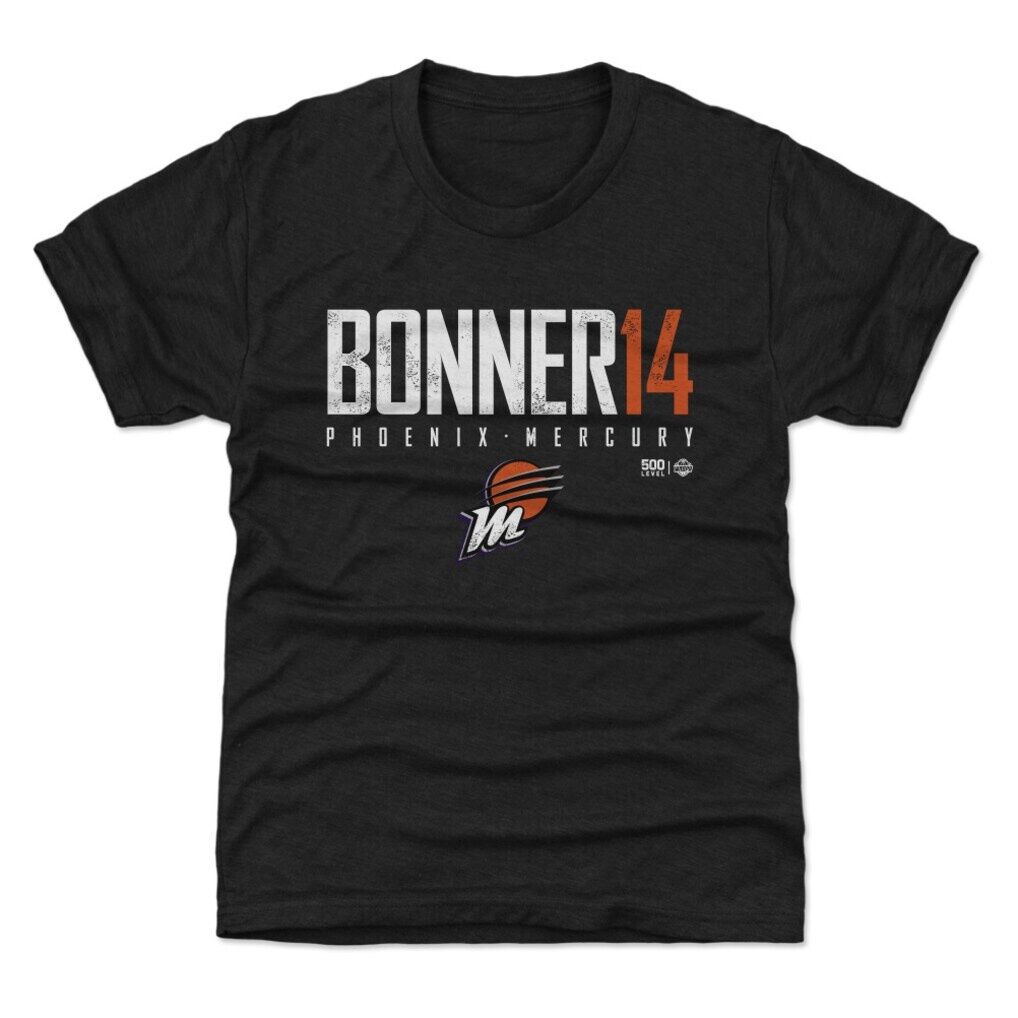 DeWanna Bonner Phoenix Mercury 500 Level Youth Elite T-Shirt