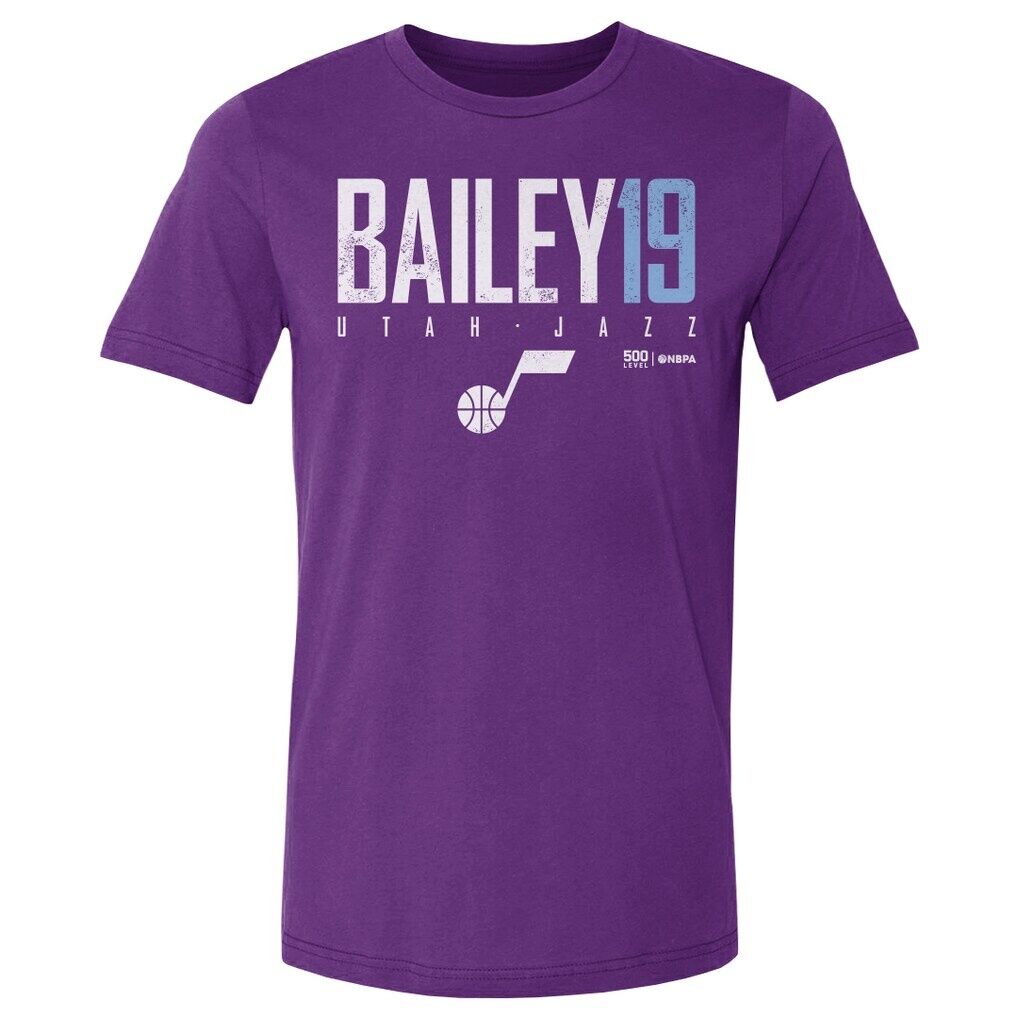 Ace Bailey Utah Jazz 500 Level Elite T-Shirt
