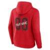 Atlanta Dream Hustle Custom Hoodie - Red - Detail View