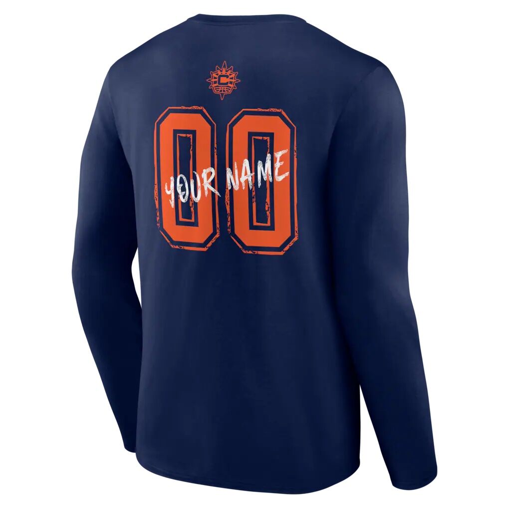 Connecticut Sun Hustle Custom Long Sleeve T-Shirt