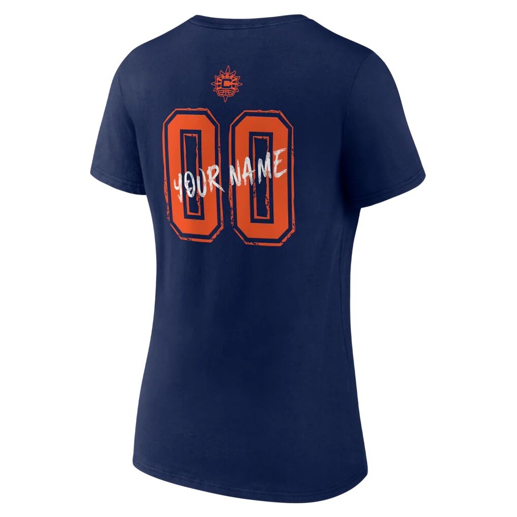 Connecticut Sun Women's Hustle Custom V-Neck T-Shirt