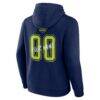 Dallas Wings Hustle Custom Hoodie - Navy - Detail View