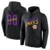Los Angeles Sparks Hustle Custom Hoodie - Black - Front View