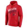 Washington Mystics Hustle Custom Hoodie - Red - Side View