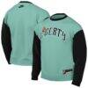 New York Liberty Nike Unisex Throwback Sweatshirt - Mint - - Front View