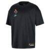 New York Liberty Nike Unisex Throwback Premium T-Shirt - Black - - Front View
