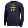 Indiana Fever Nike Unisex 2026 On-Court Practice Dri-FIT Sweatshirt - Navy - Side View