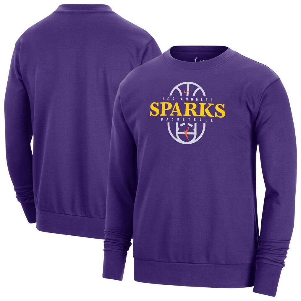 Los Angeles Sparks Nike Unisex 2026 On-Court Practice Dri-FIT Sweatshirt