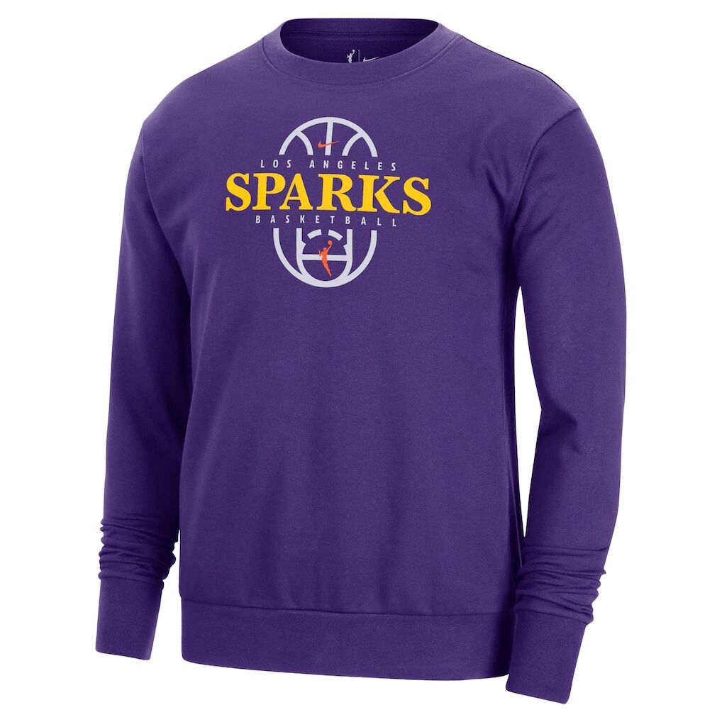 Los Angeles Sparks Nike Unisex 2026 On-Court Practice Dri-FIT Sweatshirt