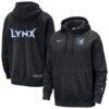 Minnesota Lynx Nike Unisex Standard Issue Rebel Edition Hoodie - Black - Front View