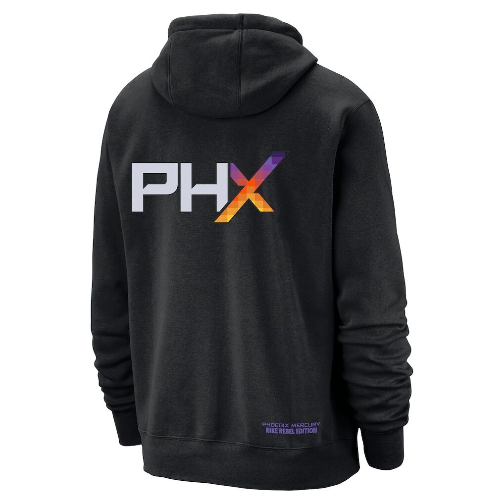 Phoenix Mercury Nike Unisex Standard Issue Rebel Edition Hoodie