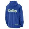 Dallas Wings Nike Unisex Standard Issue Rebel Edition Hoodie - Blue - Detail View