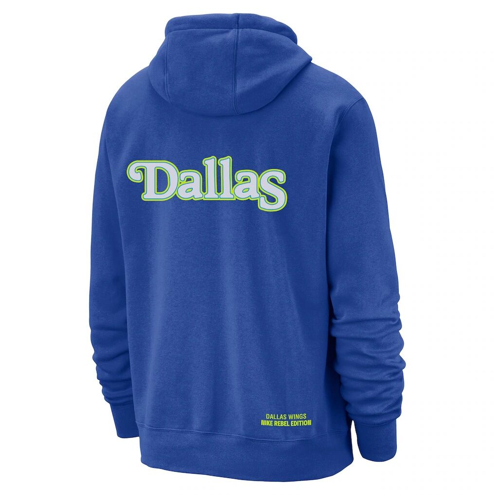 Dallas Wings Nike Unisex Standard Issue Rebel Edition Hoodie